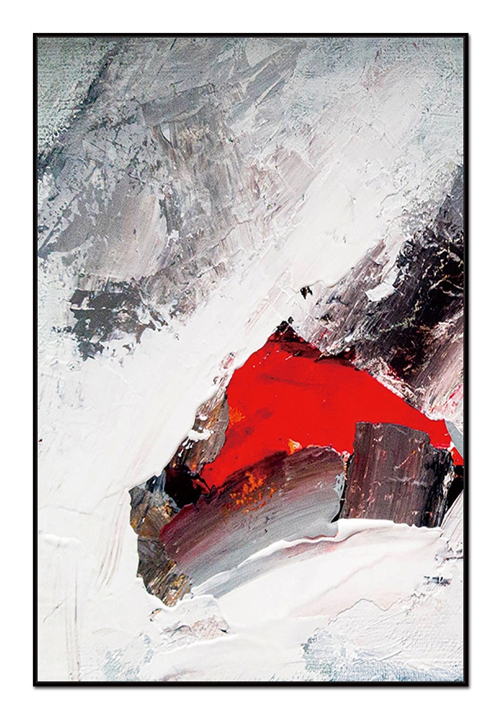 Rojo 40"x60" Canvas Wall Art
