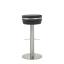 Remy Barstool black fixed seat height 30''