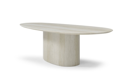 [DT2062O-TRV] Petra Oval Dining Table