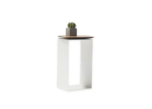 [ST1731-WHT] Petunia Side Table