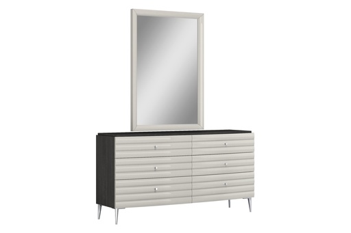 [MR1752-LGRY] Pino Rectangular Mirror