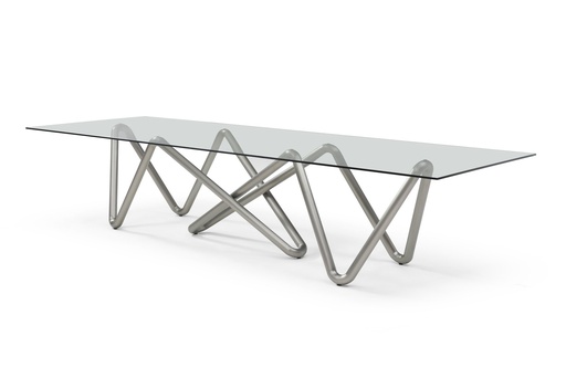 [DT2035-NKL] Anaconda Dining Table
